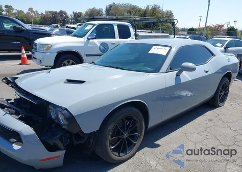 2021 Dodge Challenger Sxt из США, поврежденный, VIN 2C3CDZAG8MH596787